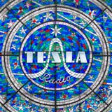 Il vetro con la radio di Tesla fotografie stock libere da diritti Il vetro con la radio di Tesla fotografie stock libere da diritti