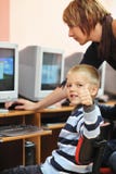 Il éducation avec des enfants à l'école photos libres de droits Il éducation avec des enfants à l'école photos libres de droits