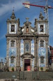 Ildefonso Saint Church in Porto stock photo Ildefonso Saint Church in Porto stock photo