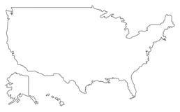 Illustartion de vecteur d'ensemble de carte des Etats-Unis d'Amérique le contour de carte de forme indique les Etats-Unis illustration de vecteur Illustartion de vecteur d'ensemble de carte des Etats-Unis d'Amérique le contour de carte de forme indique les Etats-Unis illustration de vecteur
