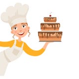 Illustratie van meisje vector illustratie Illustratie van meisje vector illustratie