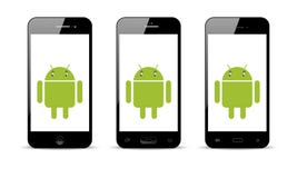 Android Mobile Phone vector illustration Android Mobile Phone vector illustration