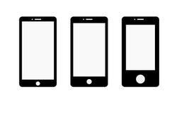 Android Mobile Phone - Cell Phone Icon royalty free illustration Android Mobile Phone - Cell Phone Icon royalty free illustration