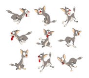 Illustration av en gulliga Cat Cartoon Character royaltyfri illustrationer Illustration av en gulliga Cat Cartoon Character royaltyfri illustrationer