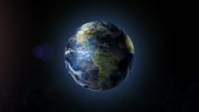 illustration 3d av planetjorden mot en bakgrund av utrymmestjärnor stock illustrationer illustration 3d av planetjorden mot en bakgrund av utrymmestjärnor stock illustrationer