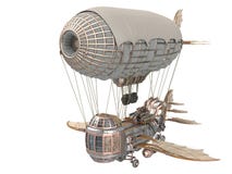 illustration 3d d'un dirigeable d'imagination dans le style de steampunk sur le fond blanc d'isolement illustration de vecteur illustration 3d d'un dirigeable d'imagination dans le style de steampunk sur le fond blanc d'isolement illustration de vecteur