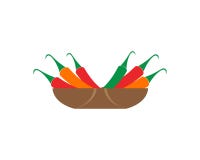 Illustration d'icône de vecteur de piment fort illustration stock Illustration d'icône de vecteur de piment fort illustration stock