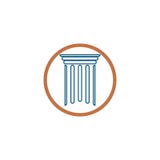 illustration de conception d'icône de vecteur de Logo Template de colonne illustration stock illustration de conception d'icône de vecteur de Logo Template de colonne illustration stock