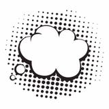 Illustration de pensée noire et blanche d'Art Comics Speech Bubbles Vector de bruit de vintage illustration stock Illustration de pensée noire et blanche d'Art Comics Speech Bubbles Vector de bruit de vintage illustration stock