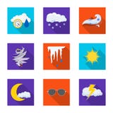 Illustration de vecteur d'ic?ne de temps et de climat Collection de l'illustration courante de vecteur de temps et de nuage illustration libre de droits Illustration de vecteur d'ic?ne de temps et de climat Collection de l'illustration courante de vecteur de temps et de nuage illustration libre de droits