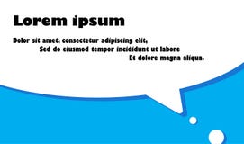 Illustration de vecteur de nuage d'isolement sur le fond de ciel bleu avec l'ombre Bannière de nuage pour la publicité illustration stock Illustration de vecteur de nuage d'isolement sur le fond de ciel bleu avec l'ombre Bannière de nuage pour la publicité illustration stock