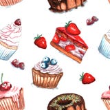 Illustration des Kuchenmusters vektor abbildung Illustration des Kuchenmusters vektor abbildung