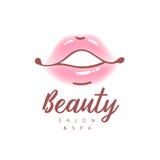 Illustration des lèvres des femmes colorées Conception abstraite de signe de logo de vecteur Concept à la mode pour le salon de b Image stock Illustration des lèvres des femmes colorées Conception abstraite de signe de logo de vecteur Concept à la mode pour le salon de b Image stock