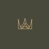 Vector stock logo, abstract crown vector template. vector illustration Vector stock logo, abstract crown vector template. vector illustration