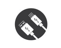 illustration för usb-symbolsvektor vektor illustrationer illustration för usb-symbolsvektor vektor illustrationer