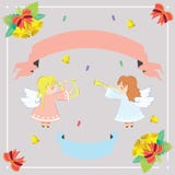 Illustration of little angels royalty free illustration Illustration of little angels royalty free illustration