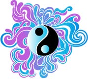 illustration psychedelic vector yang yin ελεύθερη απεικόνιση δικαιώματος illustration psychedelic vector yang yin ελεύθερη απεικόνιση δικαιώματος