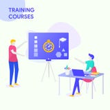 Illustration for TRAINING COURSES vector illustration Illustration for TRAINING COURSES vector illustration