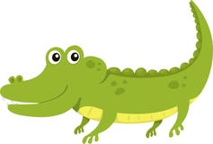 Illustratör av alligatorn royaltyfri illustrationer Illustratör av alligatorn royaltyfri illustrationer