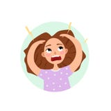 Illustrazione della ragazza royalty illustrazione gratis Illustrazione della ragazza royalty illustrazione gratis