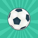 Illustrazione di vettore del pallone da calcio illustrazione vettoriale Illustrazione di vettore del pallone da calcio illustrazione vettoriale
