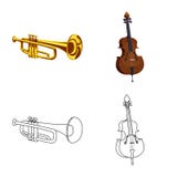 Illustrazione di vettore del segno di aria e di musica Raccolta di musica e del simbolo di riserva dello strumento per il web illustrazione di stock Illustrazione di vettore del segno di aria e di musica Raccolta di musica e del simbolo di riserva dello strumento per il web illustrazione di stock