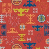 Illustrazione di vettore del simbolo tradizionale e degli ornamenti Modello senza cuciture di ripetizione illustrazione di stock Illustrazione di vettore del simbolo tradizionale e degli ornamenti Modello senza cuciture di ripetizione illustrazione di stock