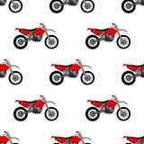 Ilustra??o de um teste padr?o da motocicleta ilustração royalty free Ilustra??o de um teste padr?o da motocicleta ilustração royalty free