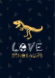 Ilustra??o dos dinossauros do vetor Dinossauros do amor do cartaz de Dino dos desenhos animados ilustração royalty free Ilustra??o dos dinossauros do vetor Dinossauros do amor do cartaz de Dino dos desenhos animados ilustração royalty free