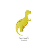 Ilustração do dinossauro do vetor ilustração royalty free Ilustração do dinossauro do vetor ilustração royalty free