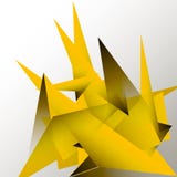 Ilustração do vetor Fundo da geometria do polígono Forma geométrica poligonal abstrata Explosão elemento dimensional da tecnologi ilustração royalty free Ilustração do vetor Fundo da geometria do polígono Forma geométrica poligonal abstrata Explosão elemento dimensional da tecnologi ilustração royalty free