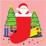 Ilustrações bonitos do Natal ilustração stock Ilustrações bonitos do Natal ilustração stock