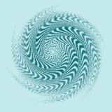 Ilusão ótica, espiral psicadélico colorida ilustração stock Ilusão ótica, espiral psicadélico colorida ilustração stock