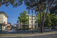 Im Urlaub in Lido di Jesolo (um die Stadt) lizenzfreies stockfoto Im Urlaub in Lido di Jesolo (um die Stadt) lizenzfreies stockfoto