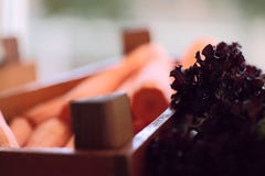 The image of carrots on the counter in the store or on the buffet stock photos The image of carrots on the counter in the store or on the buffet stock photos