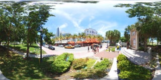 Image sphérique de Miami Beach 360 image stock Image sphérique de Miami Beach 360 image stock