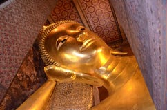 Imagem de reclinação da Buda foto de stock Imagem de reclinação da Buda foto de stock