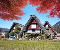 Imagen de los pueblos históricos de Shirakawa-gand Gokayama imagenes de archivo Imagen de los pueblos históricos de Shirakawa-gand Gokayama imagenes de archivo