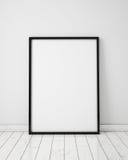 Imite encima de marco del cartel con el fondo interior del desván, fotos de archivo libres de regalías Imite encima de marco del cartel con el fondo interior del desván, fotos de archivo libres de regalías