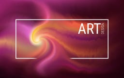 Immagine futuristica astratta orizzontale L'effetto di liquido Esplosione del plasma sotto forma di spirale e di onda royalty illustrazione gratis Immagine futuristica astratta orizzontale L'effetto di liquido Esplosione del plasma sotto forma di spirale e di onda royalty illustrazione gratis