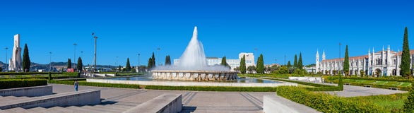 Imperio garden in Lisbon stock photography Imperio garden in Lisbon stock photography