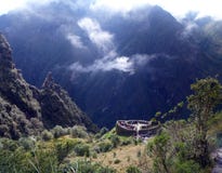Inca Trail à Machu Picchu, Pérou Image libre de droits Inca Trail à Machu Picchu, Pérou Image libre de droits