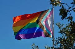 Inclusive Progress Rainbow Flag