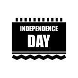 Independence day icon vector sign and symbol isolated on white background, Independence day logo concept royalty free illustration Independence day icon vector sign and symbol isolated on white background, Independence day logo concept royalty free illustration