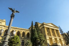 Independence Park and Museu Paulista royalty free stock photography Independence Park and Museu Paulista royalty free stock photography