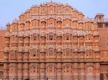 India Jaipur Hawa Mahal The Palace Of Winds Royalty Free Stock Photos