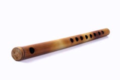 Indian Handmade Flute Stock Image