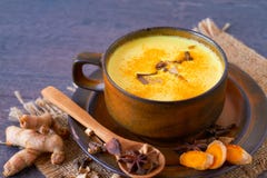 Indian Masala Chai With Spices Stock Photography Indian Masala Chai With Spices Stock Photography