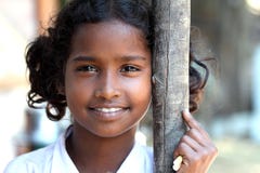 Indian Rural Girl Stock Image Indian Rural Girl Stock Image