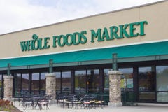 Indianapolis - vers en avril 2016 : Marché I de Whole Foods photos libres de droits Indianapolis - vers en avril 2016 : Marché I de Whole Foods photos libres de droits